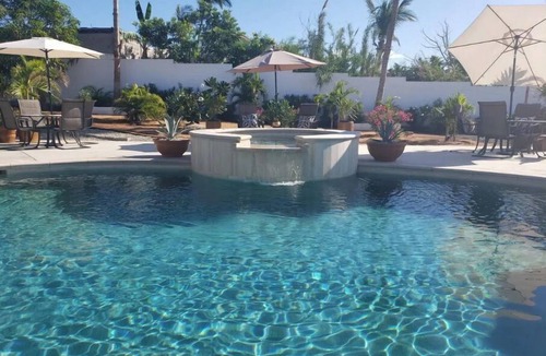 San Jose del Cabo House | Poseidons Cove Private Home Pool Hot tub, outdoor kitchen and bar, Los Cabo
