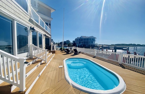 Ortley Beach House | Premier Host Listing - .6 BR, 5 BA Waterfront, Heated Pool, Amazing Views, Dock