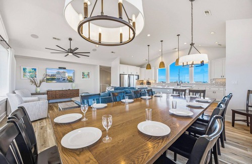 Hatteras House | Premier Oceanfront Dog Friendly w/Pool, Hot Tub, Elevator, Theater, Much More