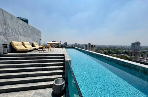 Roma Norte Apartment | Roma Norte, pool, gym, rooftop, coworking, balcony & parking