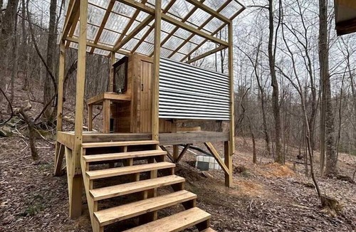 Moravian Falls RV Rental | Romantic Glamping Tent Amazing for a Couples Escape in Moravian Falls, North Carolina