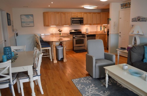 Seaside Heights Condo | Roof top pool & game room, 2 blocks to beach, 2/bedrooms, beach passes included