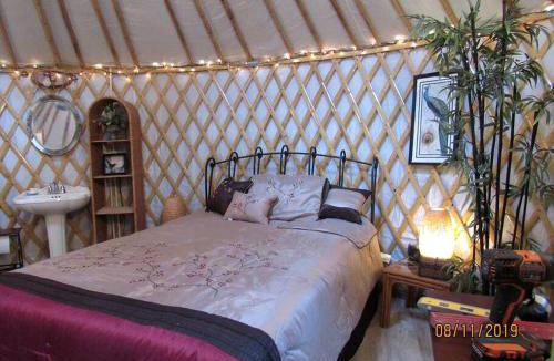 Claxton Other | Rustic Luxury: Riverfront Yurt Glamping in Claxton, Georgia