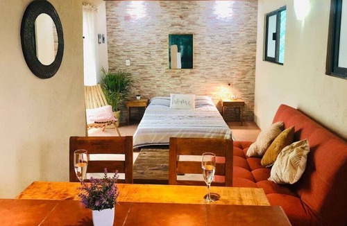 Valle de Bravo Apartment | ♡ RUSTIK Beautiful apartment Rinconcito olivo❁5 min downtown, WIFI