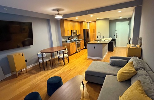 Palisades Park Apartment | Safe Clean Stylish Furnished Apartment with Easy New York City and K-Town Access