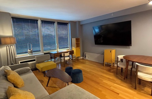 Palisades Park Apartment | Safe Clean Stylish Furnished Apartment with Easy New York City and K-Town Access