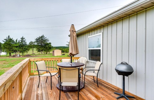 Bixby House | Serene Belgrade Hideaway with Fire Pit & Grill!