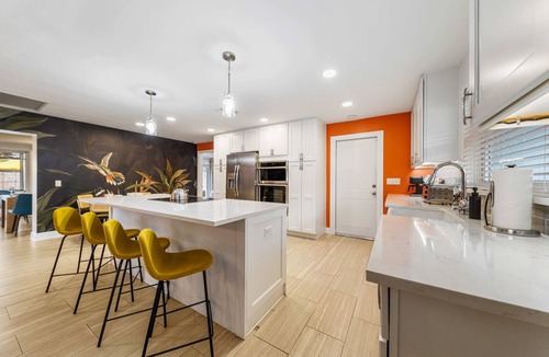 Lake Clarke Shores House | Spacious Outdoor Tikki + TV, Heated Pool & Game Room