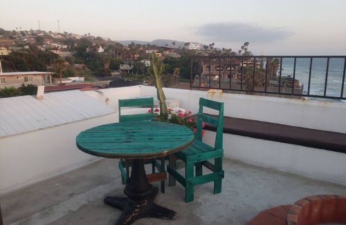Playas de Rosarito Villa | Spectacular oceanview penthouse - rooftop terrace, bbq, pool, jacuzzi & beach