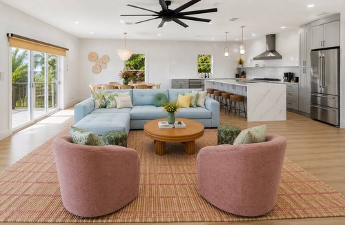 Butler Beach House | Steps to Beach + Private Pool, Theater & Arcade