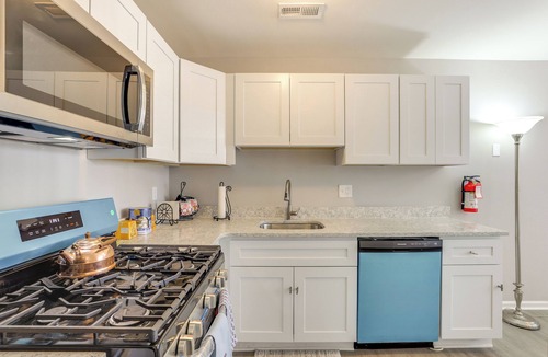 Roebling House | Steps to River! Unit w/Fenced Yard in Roebling