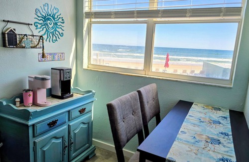 East Daytona Condo | Stunning Ocean Front, Ocean view, 1-bedroom condo on Famous Daytona Beach.