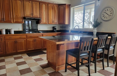 Decorah Apartment | Stylish Riverview Escape