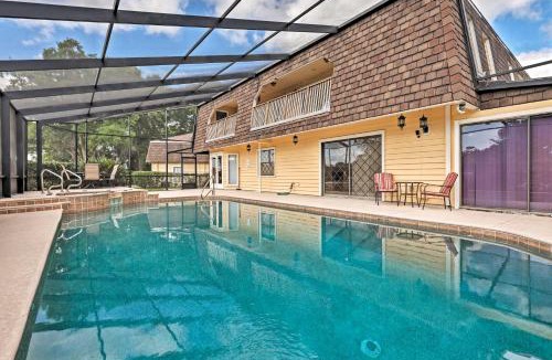 Fly In Spruce Creek House | The Aviator's Dream: Pool, Spa & Private Runway!