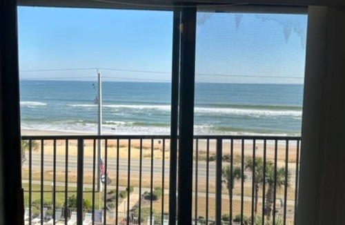 Ocean Breeze Estates Condo | TOP FLOOR Spectacular Ocean and Pool View Condo