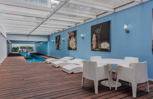 Hipodromo Condesa Apartment | TOP VIEW PENTHOUSE Private Rooftop, Wi-Fi 500Mbps, Air Conditioning, Grill, Pool and Gym
