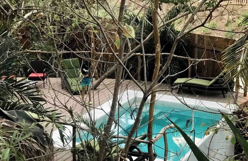 Arroyo Cruz House | Tree house Pergola Swimming pool at a virgin beach