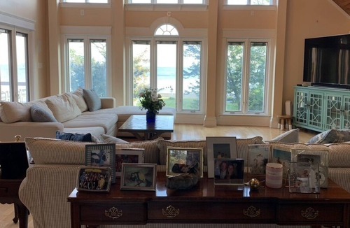 Fort Howard House | Truly Unique! Private Beach ~ Private Pool ~ 100' Dock ~ Outdoor Grill & Gazebo