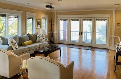 Fort Howard House | Truly Unique! Private Beach ~ Private Pool ~ 100' Dock ~ Outdoor Grill & Gazebo