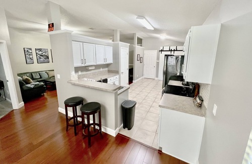 Golden Glades - The Woods House | Vacation Beach House with the heated private pool.