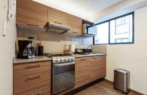 Roma Norte Apartment | w* | Vibrant 2BR in Parque España