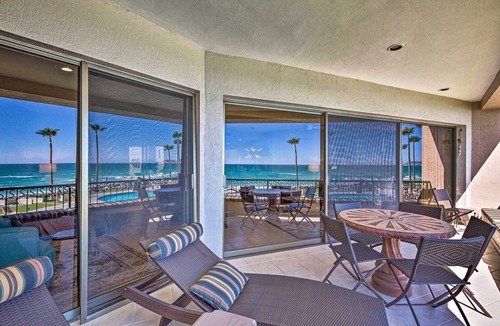 Puerto Penasco Apartment | Walk to Beach: Oceanfront Rocky Point Condo