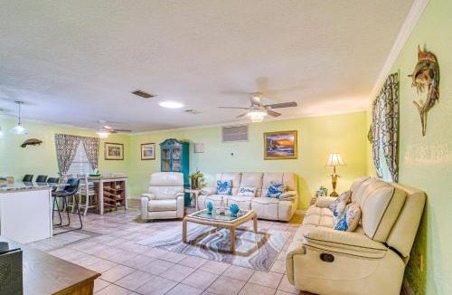 Spring Hill House | Waterfront Hernando Beach Home w/Dock & Hot Tub!