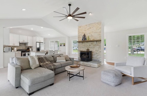 Chester House | Waterfront Hot Tub, Fire Pit & Views