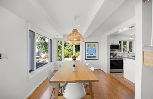 Cape St. John House | Waterfront Retreat in Riva· Pool, Pier & Kayaks · Sleeps 9 · 15 Min to Annapolis