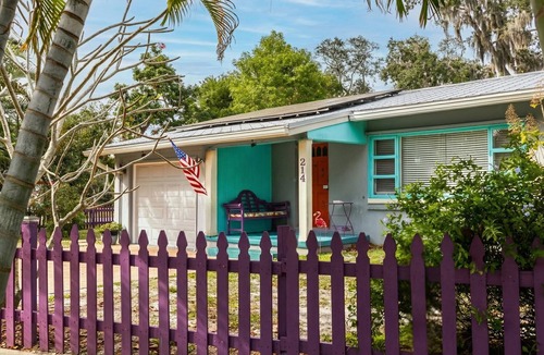 Cocoa House | Whimsical Cocoa Escape: The Purple Picket Bungalow