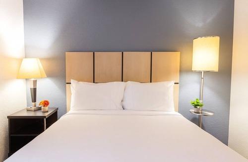 Baymeadows Hotel | Your Home in Jacksonville! Pet-friendly Suite with Full Kitchen! Parking Onsite!