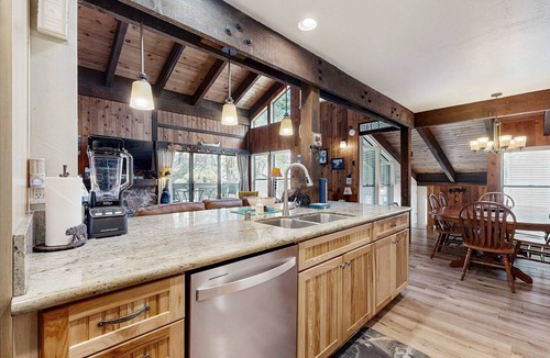 South Lake Tahoe Condo | Your next vacation getaway is less than 200 steps to a private beach on the lake