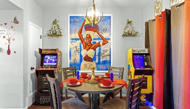 Alpha Cozy Home Game Arcade CorporateStays Welcome