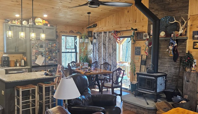 Cozy Rustic Cabin, 2023 new, Northern Poconos Free air, water, peace and quiet
