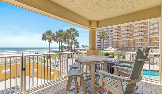 🏖️Direct Ocean Views-Private Stairs to Beach + Pool-Atlantic Villas 101🏖️
