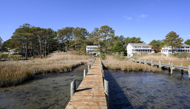 Gorgeous duplex with dock by Seaside Vacations & Sales