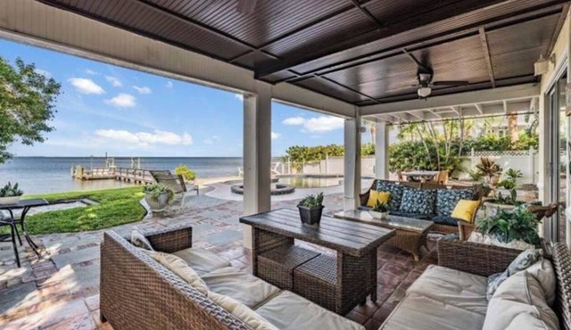 Gulf Front 6 bedroom with private heated pool and hot tub