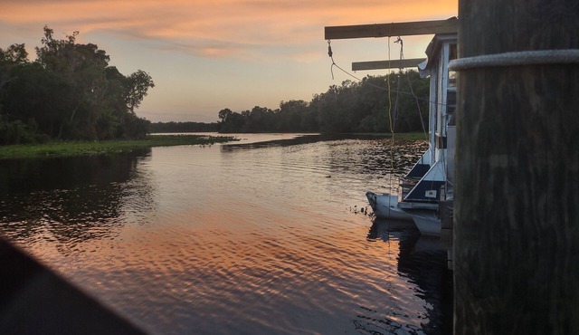 Houseboat Shanty on St Johns River Florida