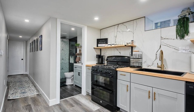 Inspiring 2 bed/2 bath private entrance Basement Apartment