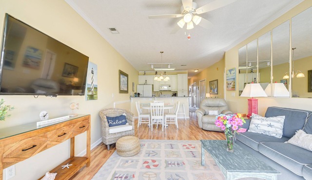 Intracoastal Waterway View: Little River Retreat!