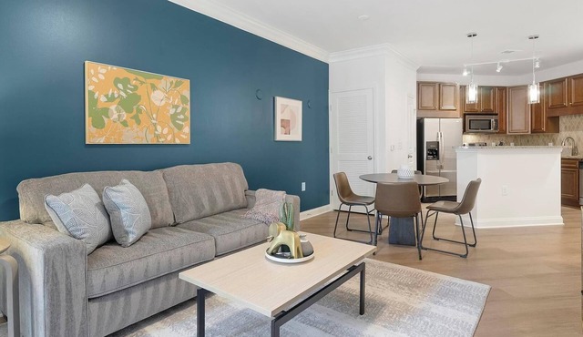 Landing | Beautiful 1BD, Courtyard, Gym