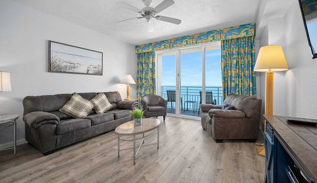 Luxury 17th Floor 1 BR Condo Direct Oceanfront Wyndham Ocean Walk Resort Daytona Beach | 1708