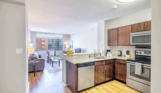 Luxury Apt Downtown Near Train