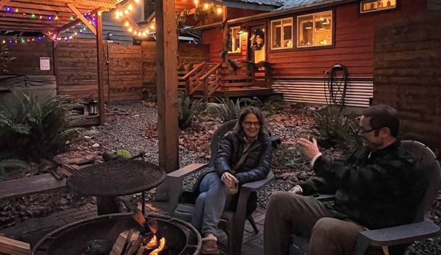 Mt Pilchuck River Cabin | Hot Tub & Barrel Sauna