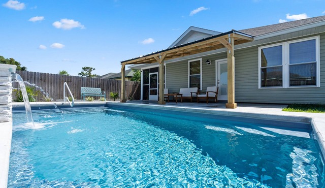 Perdido Key Lime Bungalow | Dog Friendly | Private Pool | My Beach Getaways