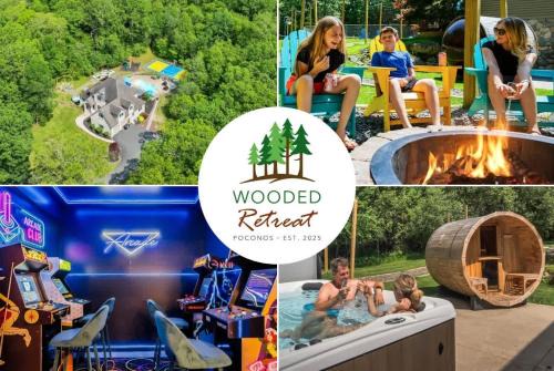 Sleeps 14 Pool Hot Tub Sauna Pickleball Arcade