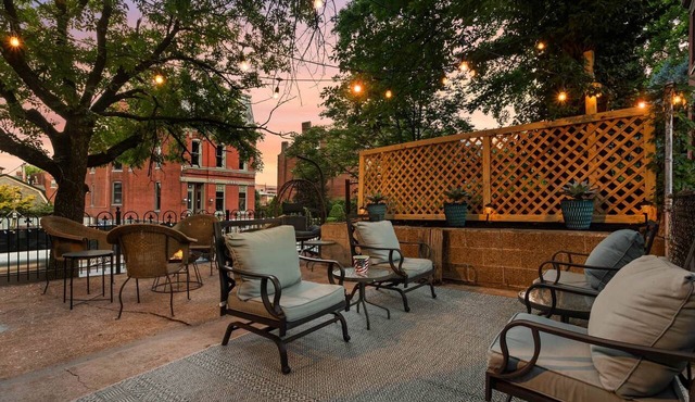 Soulard Firepit Patio + 3 Kings + 2 Blk To Brewery