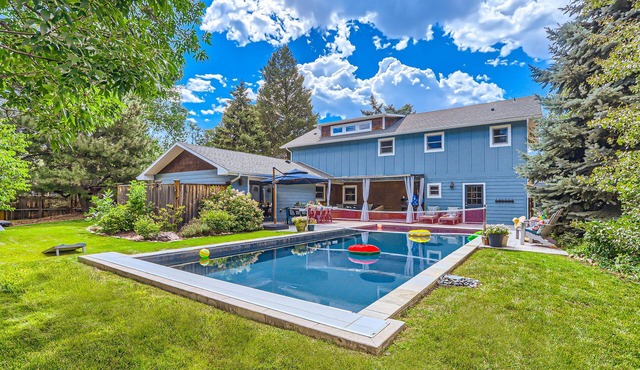 Stunning Family-Friendly Home with Pool! 10-Min to CU Campus & Downtown