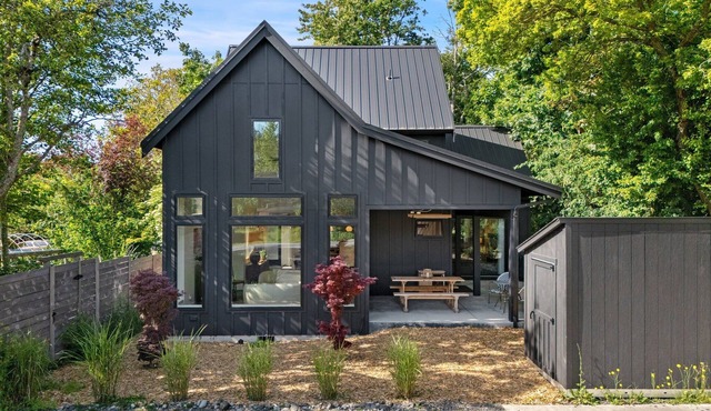 The Black Squirrel in Fairhaven: Boho-Modern Home Near Trails & Town