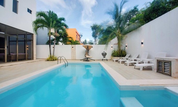 Villa Juarez House | 1 Mi to Beach: Luxe Playa Del Carmen Home w/Pool